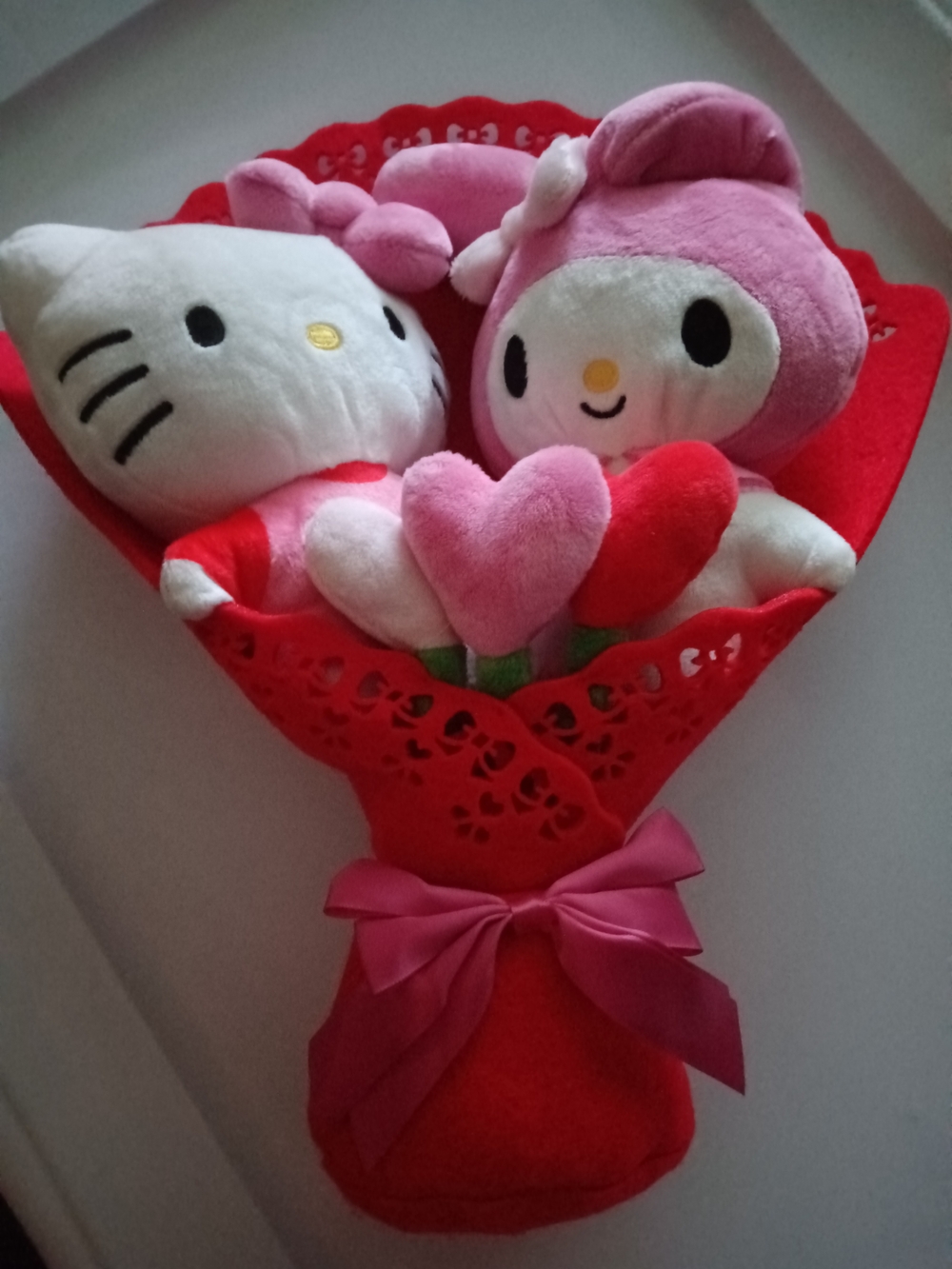 Hello Kitty & My Melody Large Plush Bouquet